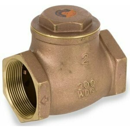 SMITH-COOPER Check Valve, 2 in. Ips Swing 01739191N